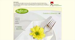 Desktop Screenshot of buffet-ok.de