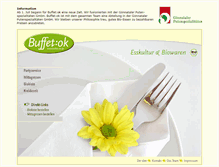 Tablet Screenshot of buffet-ok.de